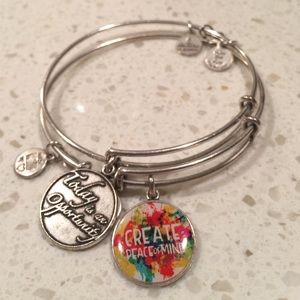 Alex and Ani Charity By Design bangle bundle