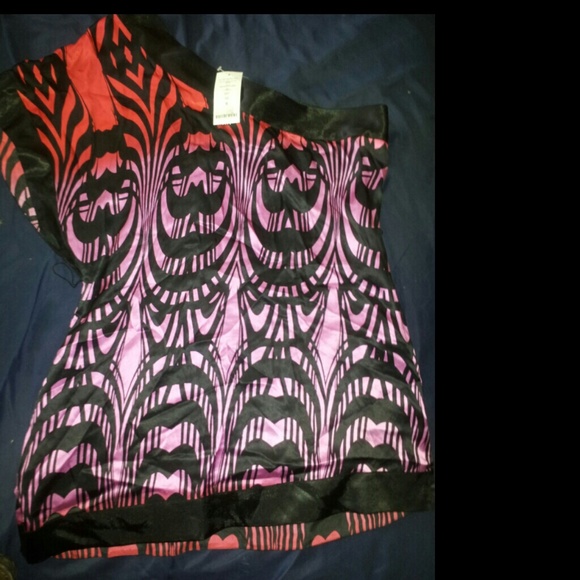 Bebe Silk kimono top