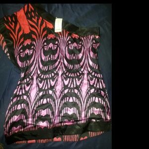 Bebe Silk kimono top