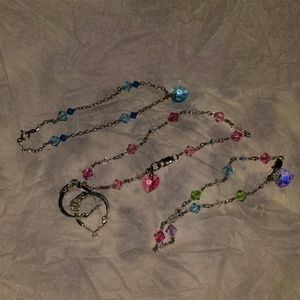 Bundle 3 Swarovski Crystal an ss bracelet