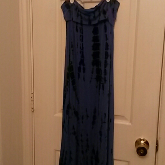 Lara Dresses & Skirts - Blue tye dye maxi skirt