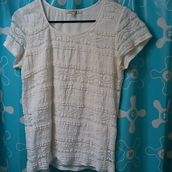White Lace Shirt