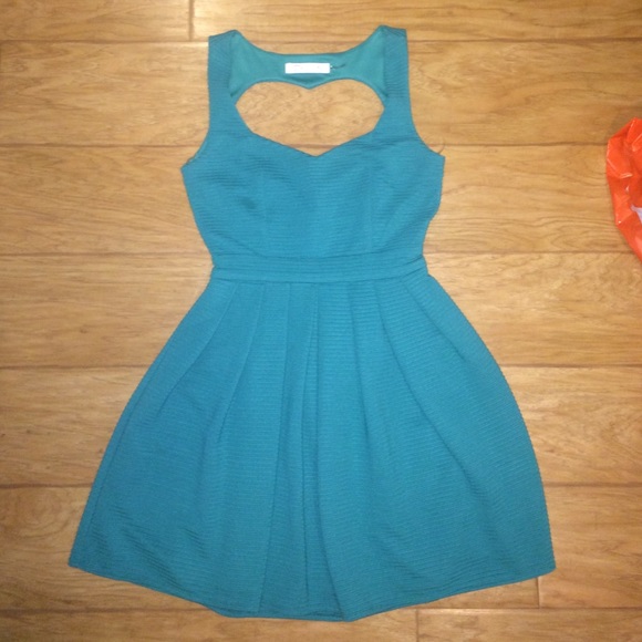 Turquoise dress