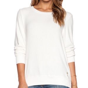 Wildfox light Grey long sleeve tee