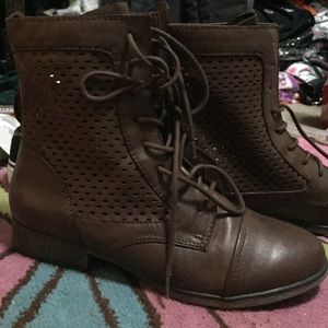 Brown boots