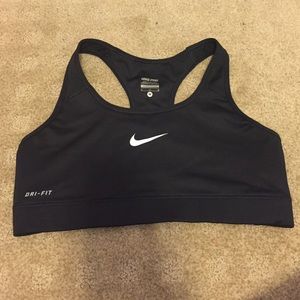 Black Nike Sports Bra