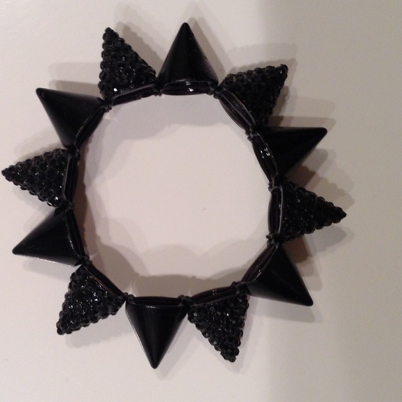 Black Spike Bracelet