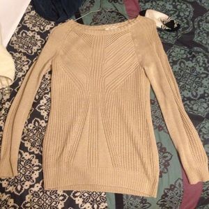 Cream colored sweater