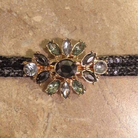 NWT Banana Republic jewel/Python bracelet