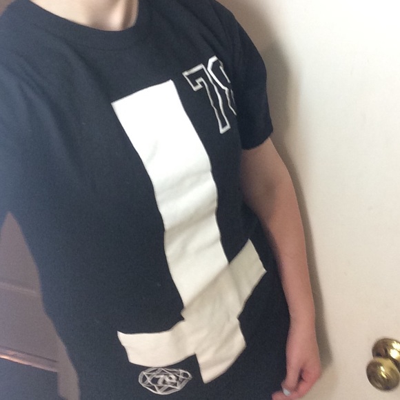 Upside down cross shirt