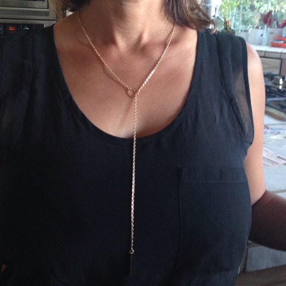 Brand new necklace with toggle