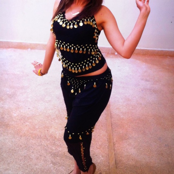 Belly dancing outfit