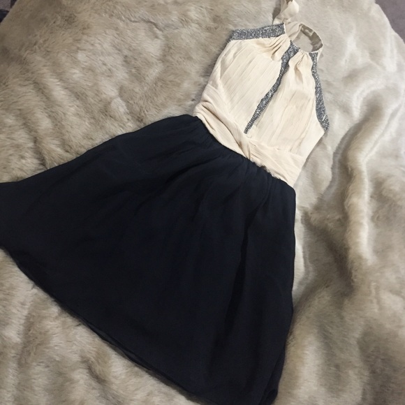 Sequin embroidered dress