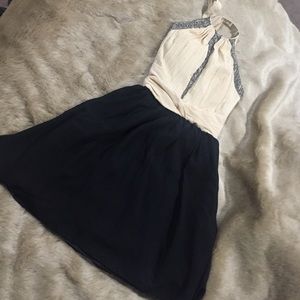 Sequin embroidered dress