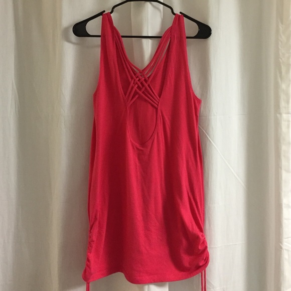 Pink summer cover up