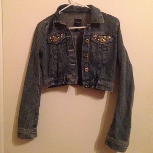 Cropped Jean Jacket