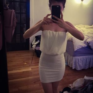 Small XS A'Gaci White Mini Dress