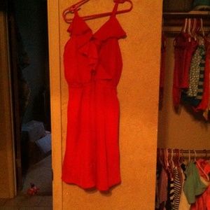 Hot pink BCBG summer dress
