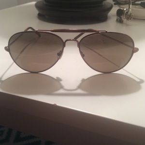 Brown Kate Spade aviators
