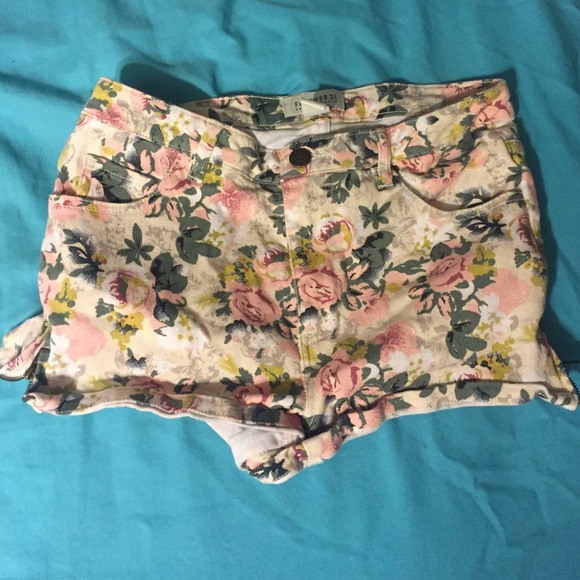 Floral Print Shorts