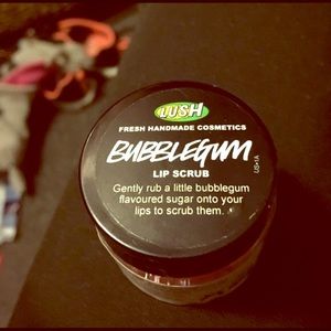 LUSH Bubblegum Lip Scrub!