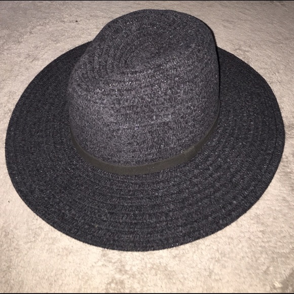 Free People Miller Brim Floppy Hat in Black - Picture 2 of 3