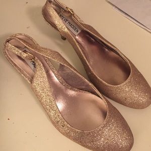 Steve Madden glitter heels