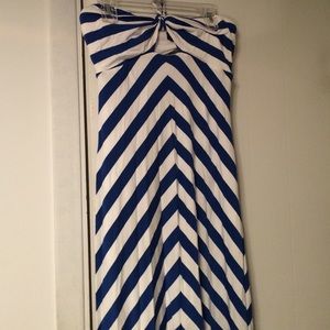 Full length maxi with front slit