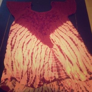 Slight high/low dress shirt