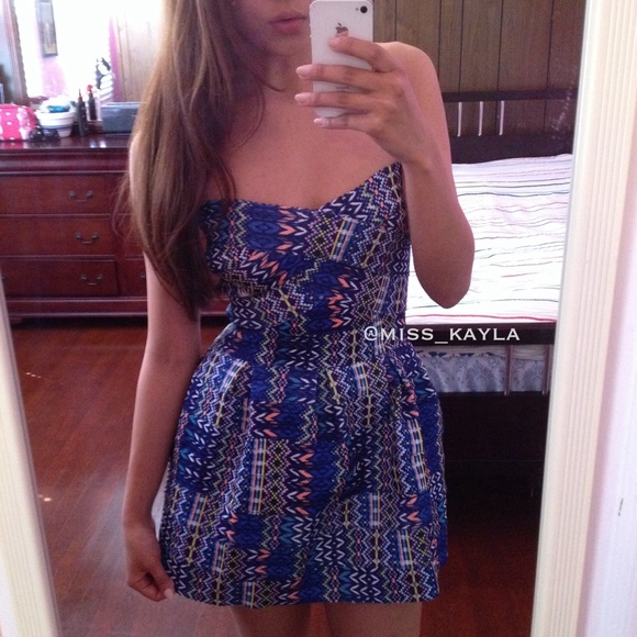 Bandage Babydoll Dress - Picture 4 of 4