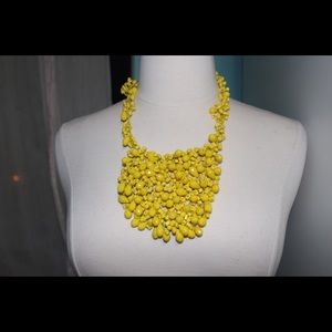 Yellow Zara Statement Necklace Beautiful !!!