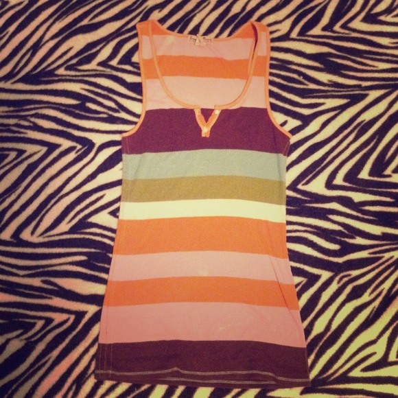 Striped tank top