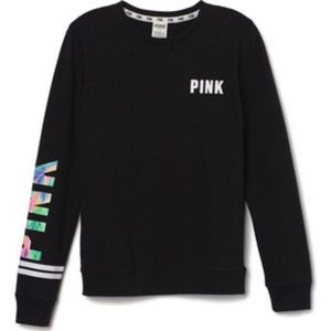 NEW Victoria's Secret Perfect Crew Tropical Print