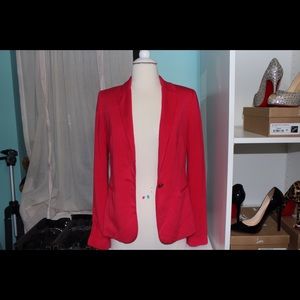 Zara Red Blazer