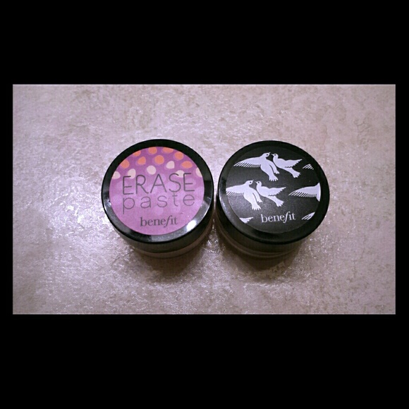 BENEFIT Erase paste No.2 & Creaseless cream shadow