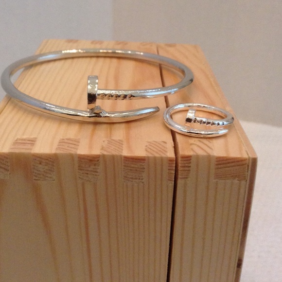 Jewelry - 🆕Nail Bracelet and Ring😎😎