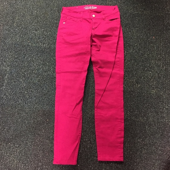 Hot pink pants