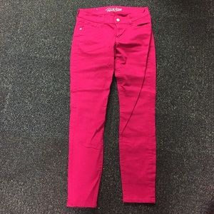 Hot pink pants