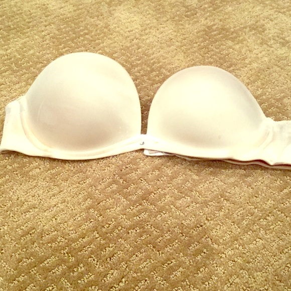Victoria's Secret Multiway 34C White Strapless Bra