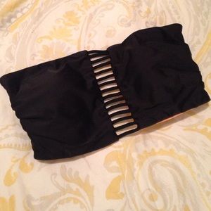 Strappy Bandeau Midi bathing suit/bikini