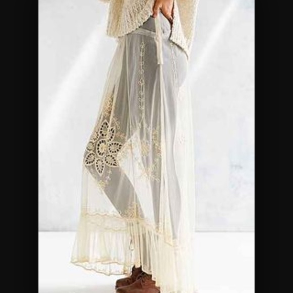 Kimchi blue maxi skirt