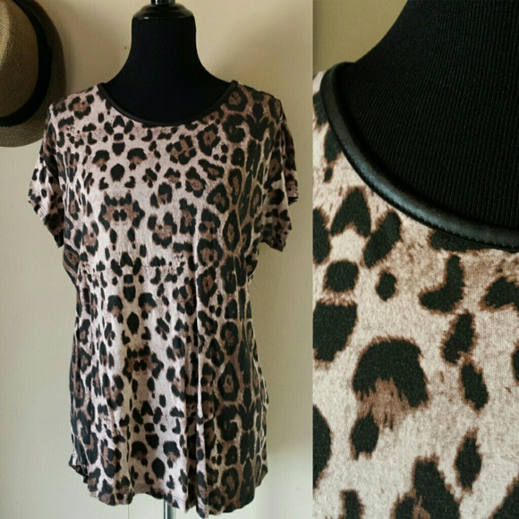 Animal Print Tee