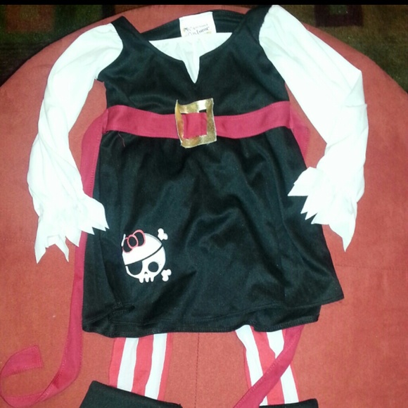Toddler girls Pirate costume