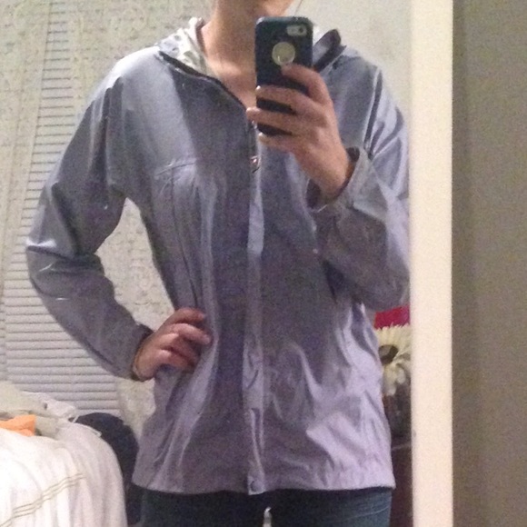 Marmot lavender rain coat