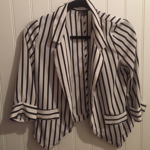 Sparkle and fade pin stripe blazer - Picture 1 of 1