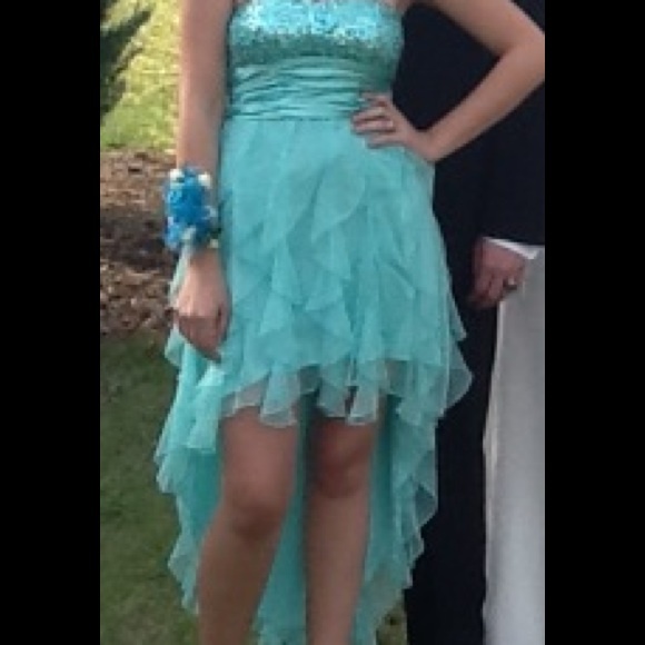 Teal Prom Dress