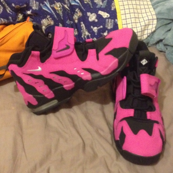 Nike air max Deion sanders 96 pink and black