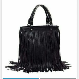 Fringe purse