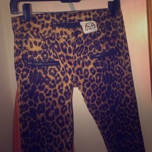 UNIF cheetah jeans