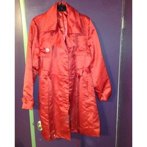 Red Trench Coat
